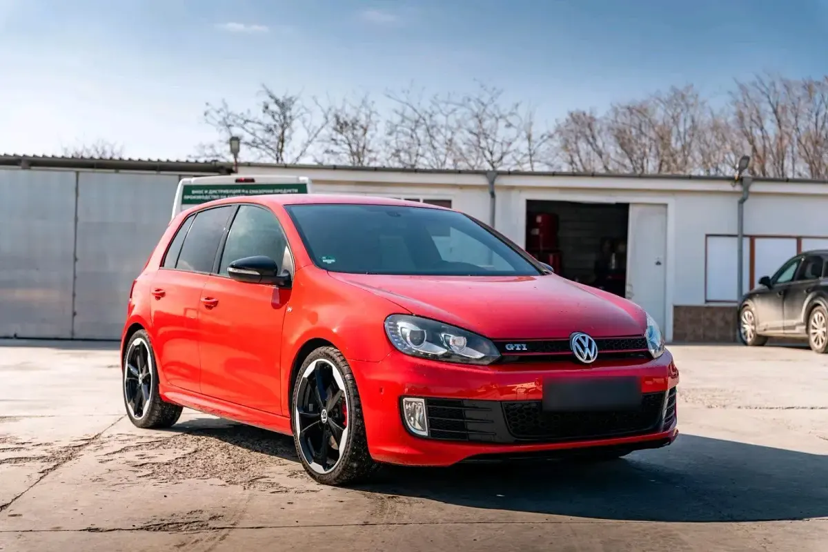 Gebraucht VW Golf VII Edition 225 PS (165 kW) 2012 Rot Limousine
