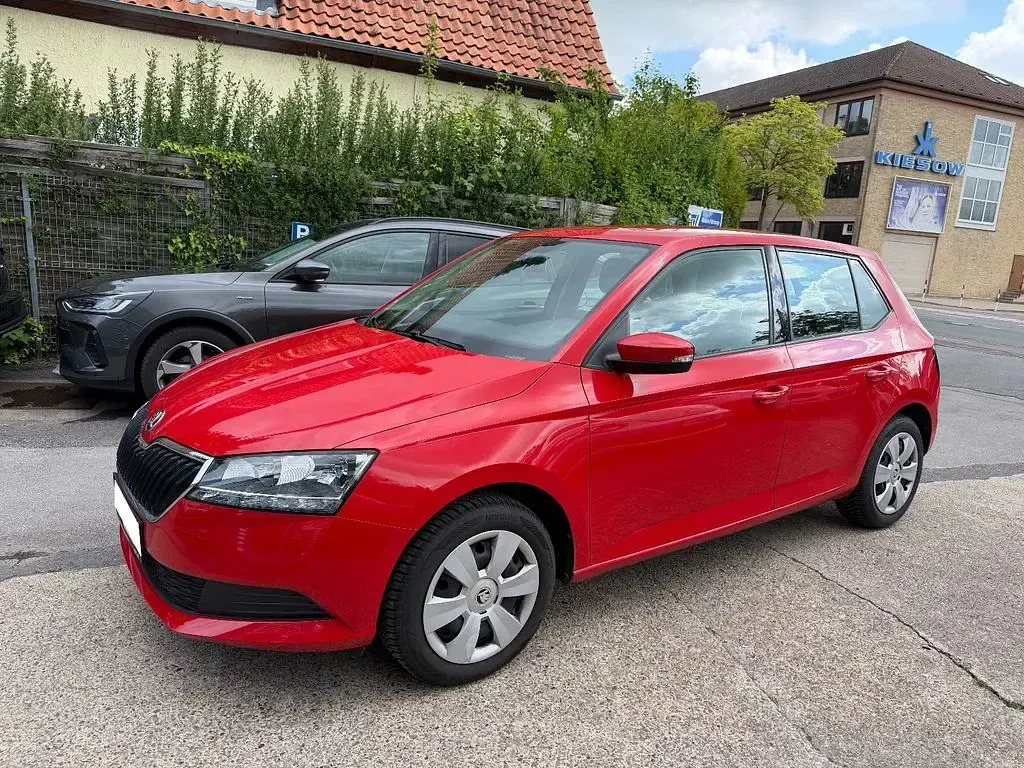 Gebraucht Skoda Fabia Cool Plus 75 PS (55 kW) 2019 Rot Kleinwagen