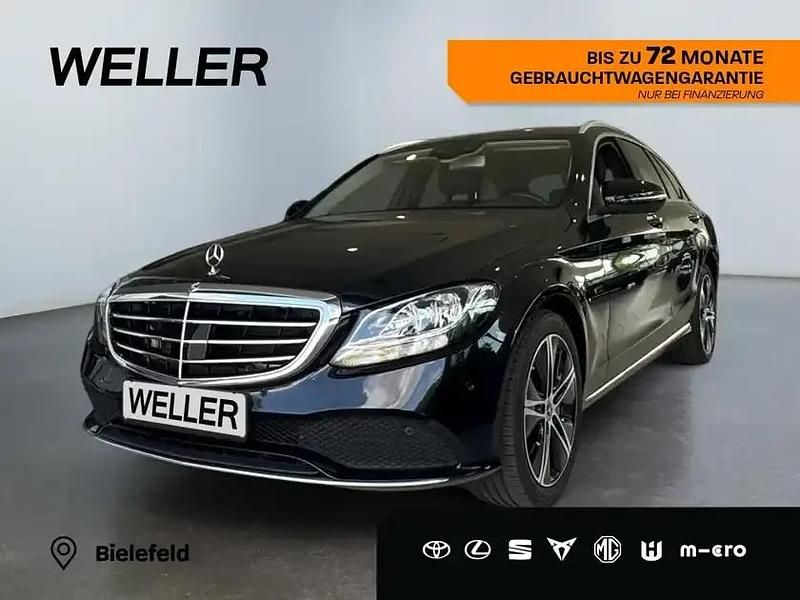 Schwarz Gebraucht 2020 Mercedes C300e Exclusive Kombi | 27.480 € (Fairer Preis) - Bild 1/3