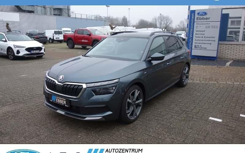 Grau Gebraucht 2021 Skoda Kamiq Clever SUV | 17.879 € (Guter Preis) - Bild 1/4