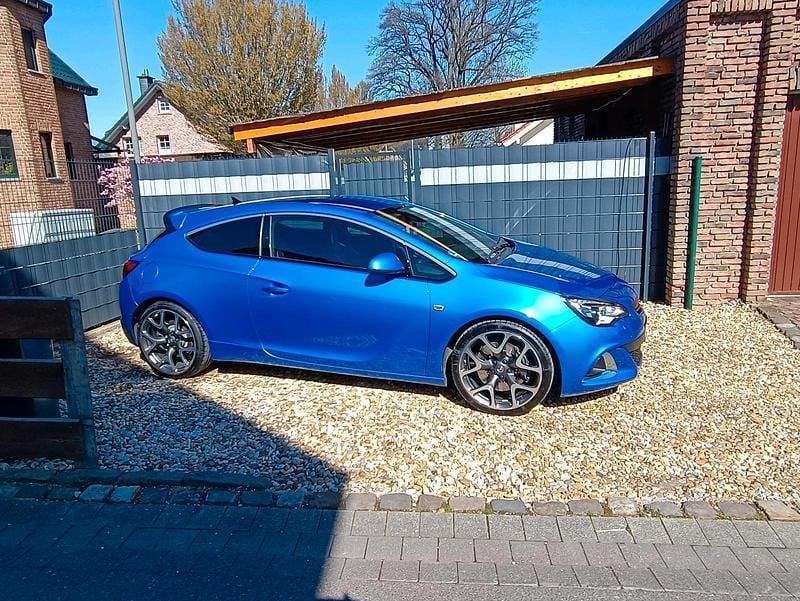 Blau Gebraucht 2013 Opel Astra OPC Coupé | 9.500 € (Superpreis) - Bild 1/4