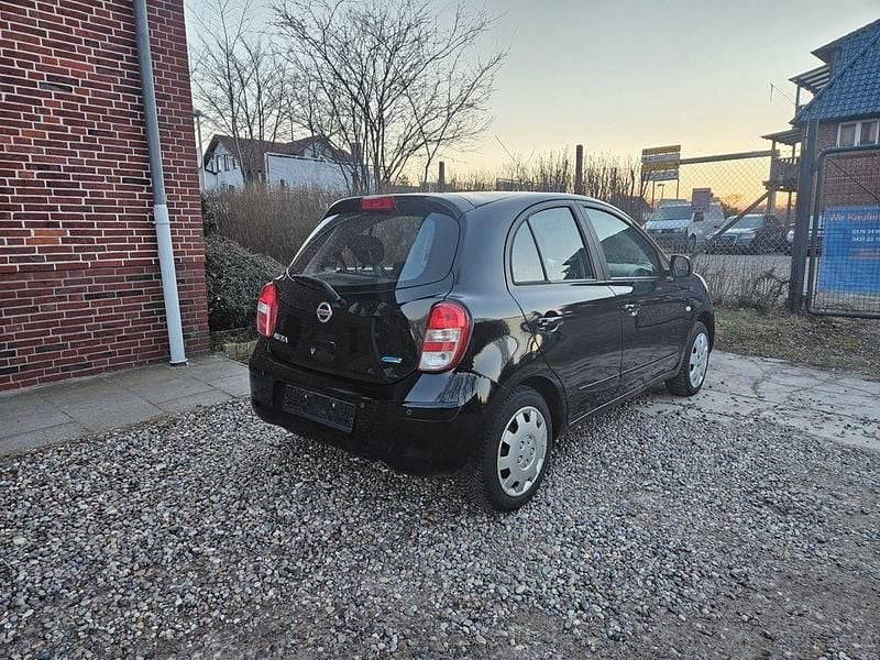 Gebraucht Nissan Micra Acenta 80 PS (58 kW) 2011 Schwarz Kleinwagen