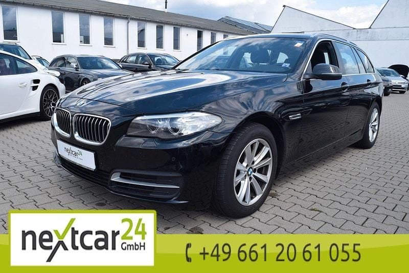 Schwarz Gebraucht 2015 BMW 518 Performance Kombi | 11.990 € (Fairer Preis) - Bild 1/4