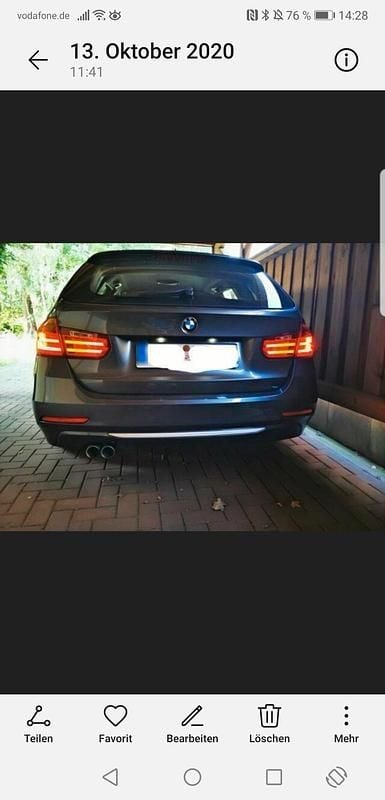 Gebraucht BMW 325 218 PS (160 kW) 2014 Grau Kombi