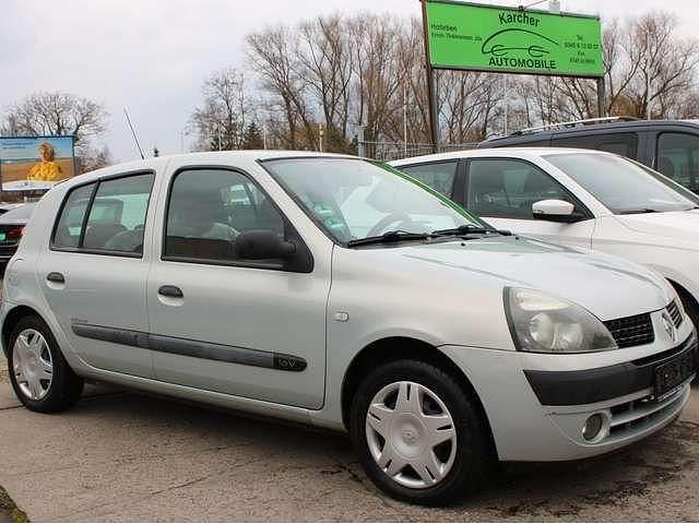 Gebraucht Renault Clio II Authentique 75 PS (55 kW) 2003 Silber Limousine