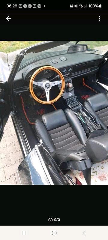 Gebraucht Alfa Romeo Spider 1992 Schwarz Cabrio