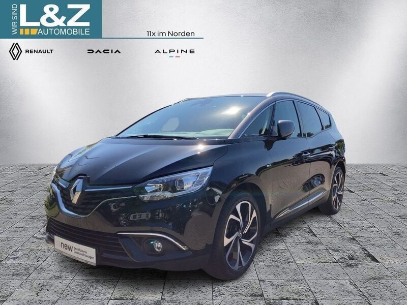 Black pearlschwarz Gebraucht 2018 Renault Grand Scénic IV Bose Edition Van / Kleinbus | 18.980 € (Fairer Preis) - Bild 1/4