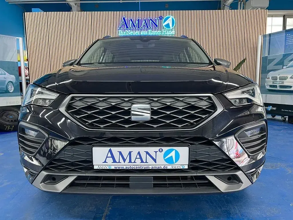 Gebraucht Seat Ateca FR 150 PS (110 kW) 2022 Schwarz SUV
