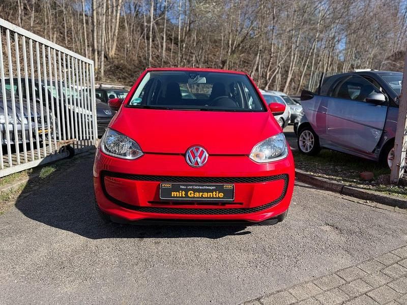 Gebraucht VW up! move up! 60 PS (44 kW) 2015 Rot Kleinwagen