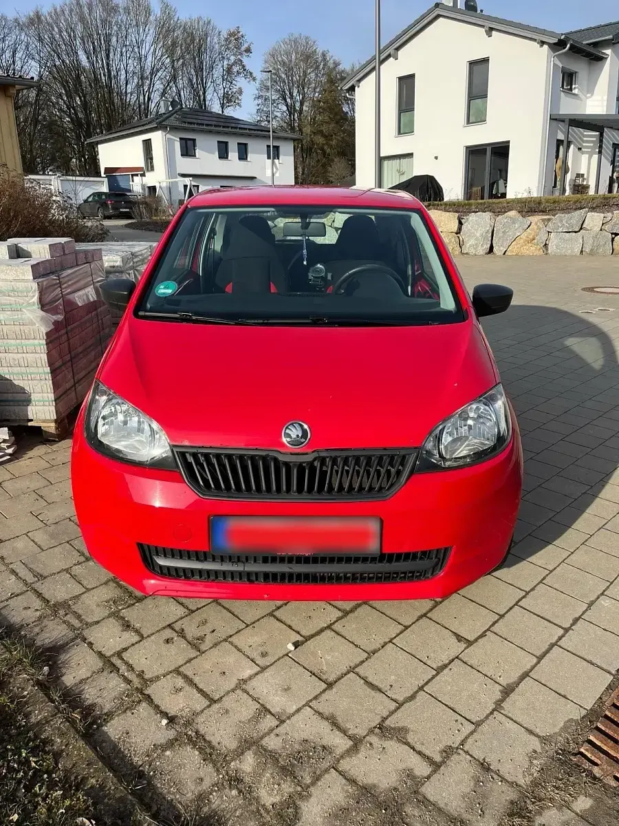 Gebraucht Skoda Citigo 60 PS (44 kW) 2013 Rot Kleinwagen