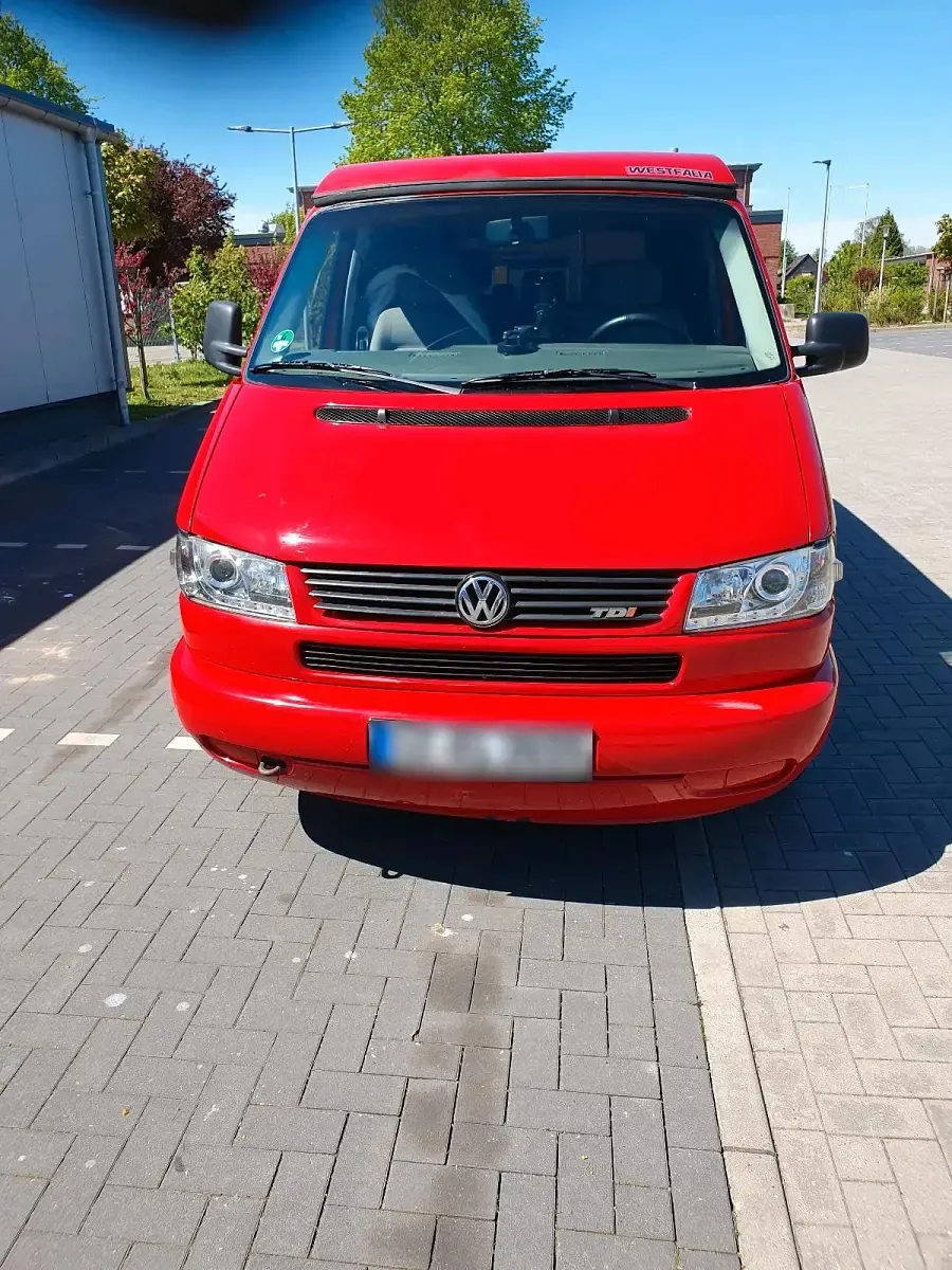 Usata VW T4 150 CV (110 kW) 2000 Rosso Furgone