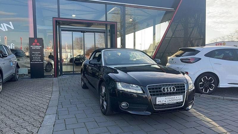 Schwarz Gebraucht 2009 Audi A5 Cabriolet S-Line Cabrio | 11.990 € (Superpreis) - Bild 1/4