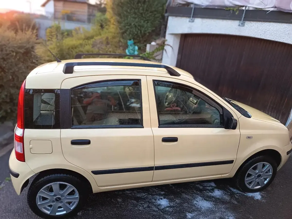 Gebraucht Fiat Panda 44 PS (32 kW) 2008 Gelb Kleinwagen