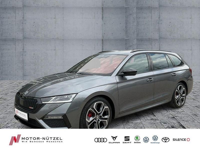 Graphitegrau metallic Gebraucht 2022 Skoda Octavia RS Kombi | 32.930 € (Fairer Preis) - Bild 1/4