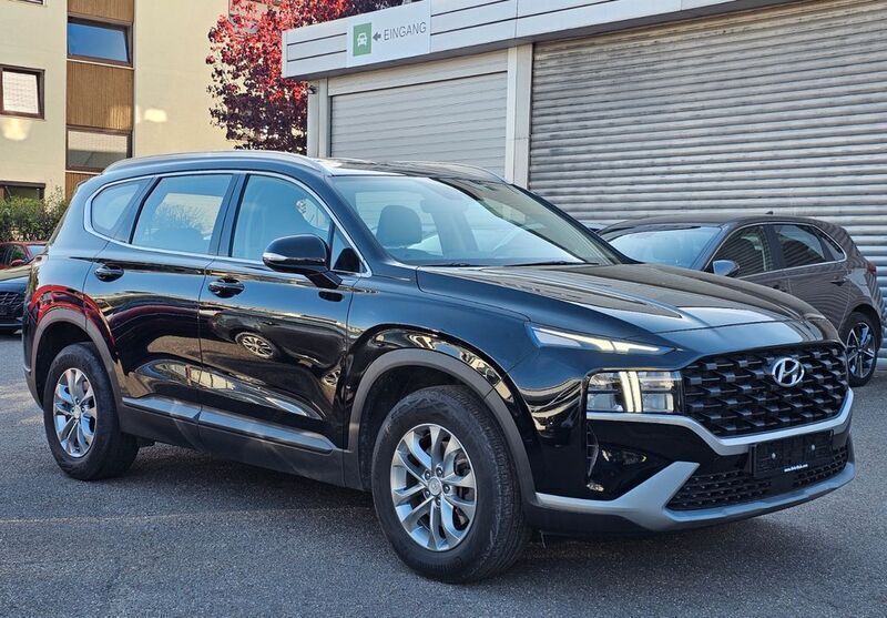 Schwarz Gebraucht 2023 Hyundai Santa Fe Comfort SUV | 34.950 € - Bild 1/4