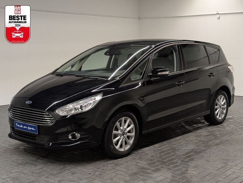 Schwarz (iridiumschwarz metalli Gebraucht 2019 Ford S-MAX S Van / Kleinbus | 26.400 € (Fairer Preis) - Bild 1/4