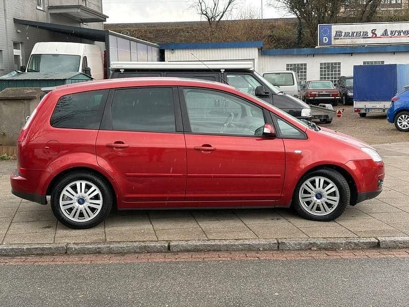 Gebraucht Ford C-MAX Ghia 125 PS (91 kW) 2007 Rot Van / Kleinbus