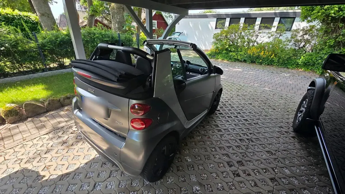 Gebraucht Smart ForTwo Cabrio 71 PS (52 kW) 2014 Grau Cabrio
