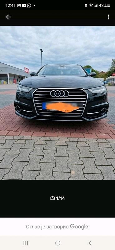 Schwarz Gebraucht 2016 Audi A6 S-Line Kombi | 16.000 € (Superpreis) - Bild 1/4