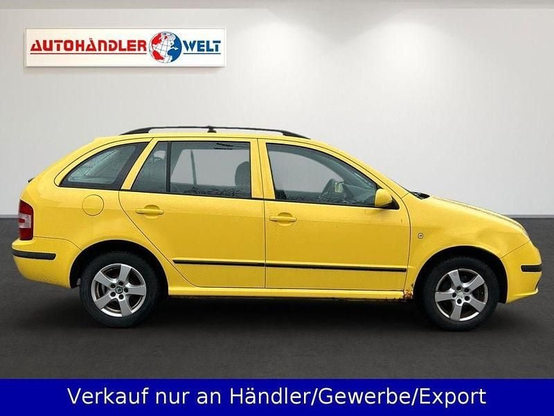 Gebraucht Skoda Fabia 80 PS (58 kW) 2006 Gelb Kombi