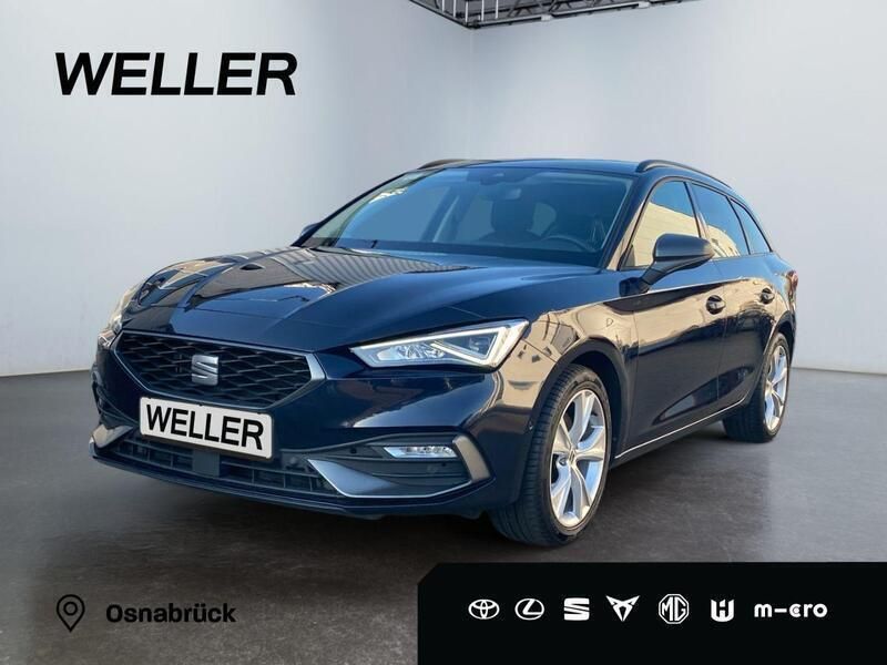 Blau Gebraucht 2021 Seat Leon ST FR Kombi | 22.450 € (Fairer Preis) - Bild 1/3