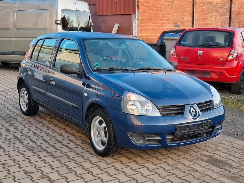 Gebraucht Renault Clio II 58 PS (42 kW) 2008 Blau Kleinwagen