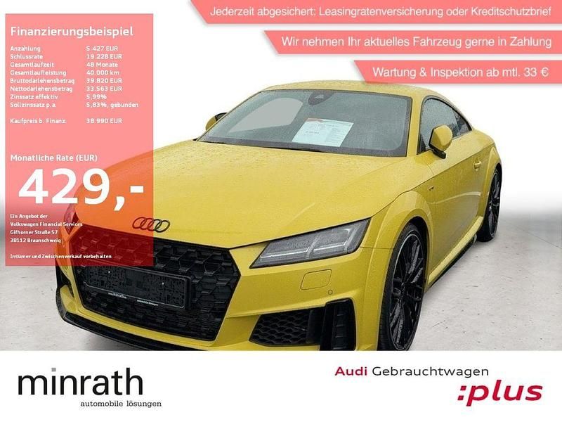 Gelb Gebraucht 2023 Audi TT Sport Coupé | 38.990 € (Guter Preis) - Bild 1/4