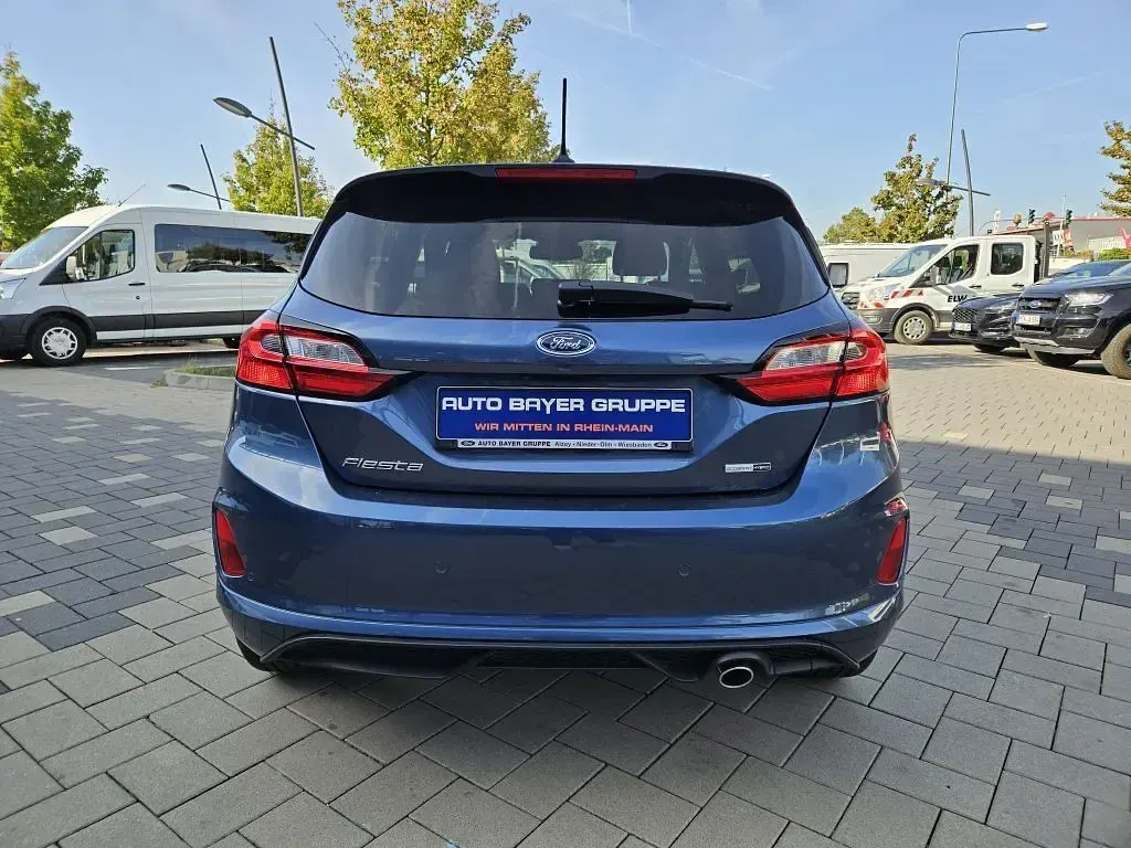 Gebraucht Ford Fiesta ST-Line 125 PS (91 kW) 2023 Chromablau metallic Kleinwagen