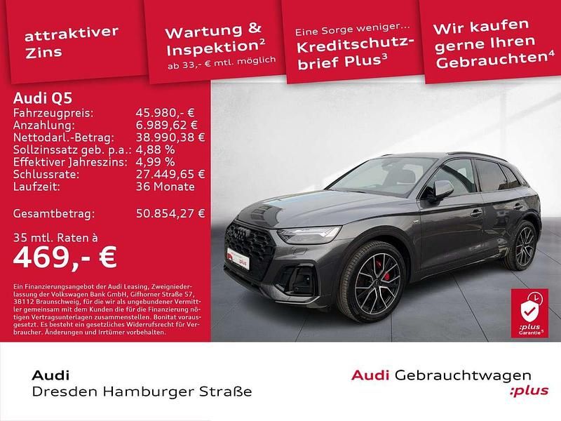 Gebraucht Audi Q5 S-Line 367 PS (269 kW) 2023 Daytonagrau perleffekt SUV
