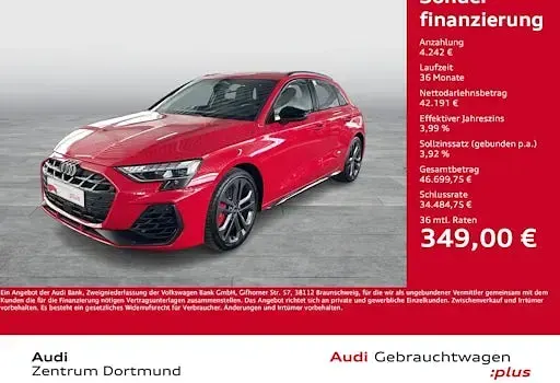 Gebraucht Audi S3 Sport 333 PS (244 kW) 2025 Rot Limousine