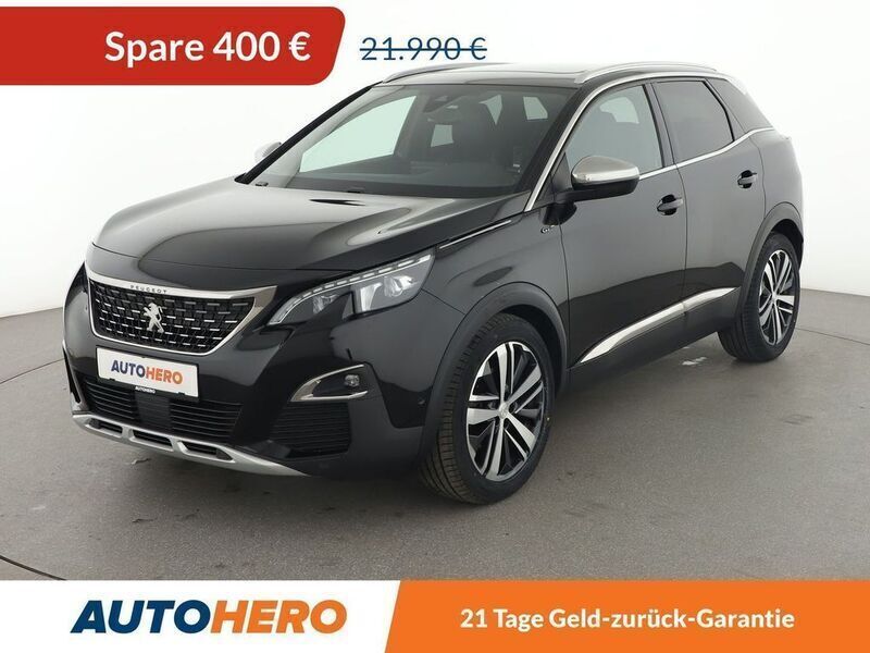 Schwarz Gebraucht 2018 Peugeot 3008 GT SUV | 21.590 € (Fairer Preis) - Bild 1/3