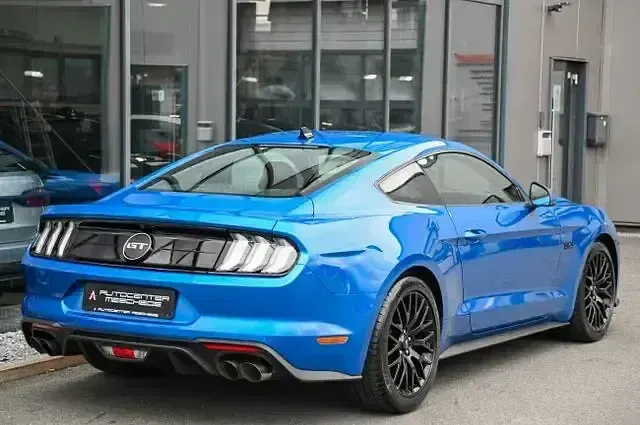 Gebraucht Ford Mustang GT Premium 449 PS (330 kW) 2021 Blau Coupé