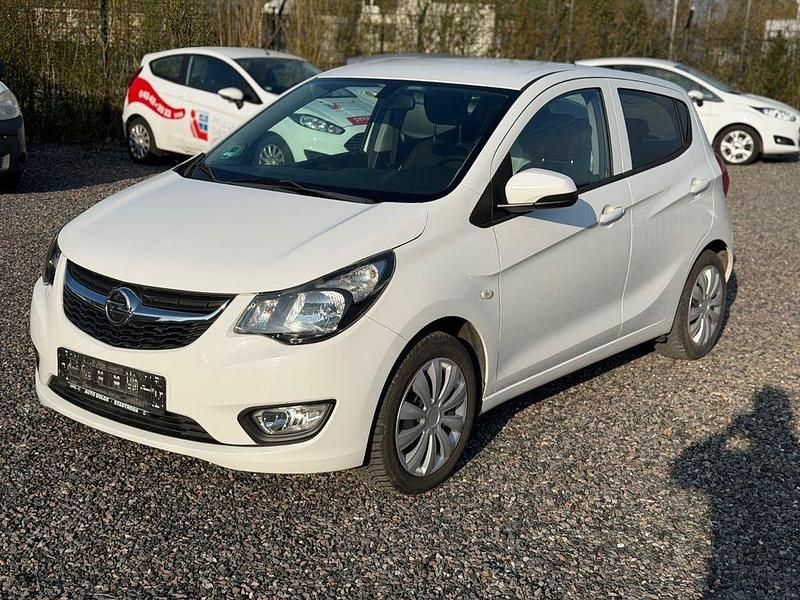 Gebraucht Opel Karl Active 75 PS (55 kW) 2017 Schneeweiss/summitwhite/arctic Kleinwagen