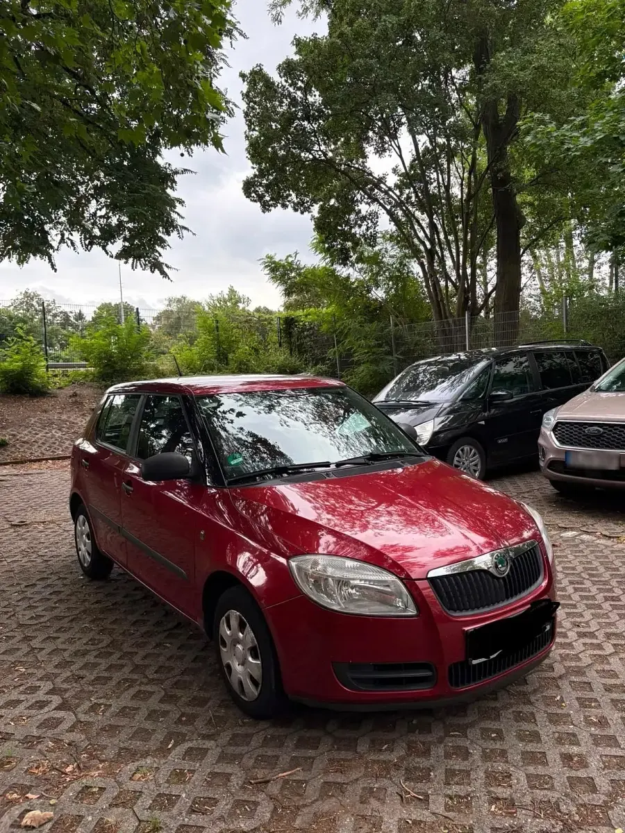 Gebraucht Skoda Fabia 60 PS (44 kW) 2007 Rot Limousine
