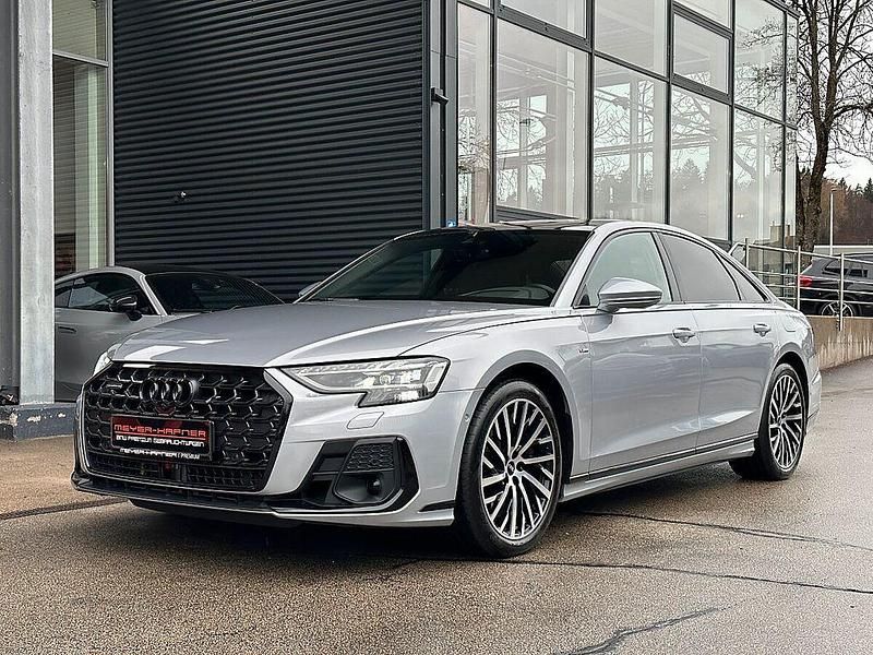 Second-hand Audi A8 340 CP (250 kW) 2024 Argintiu Berlinǎ