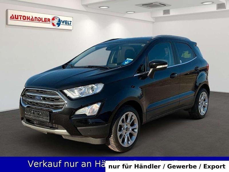Schwarz Gebraucht 2020 Ford Ecosport Titanium SUV | 11.499 € (Superpreis) - Bild 1/3
