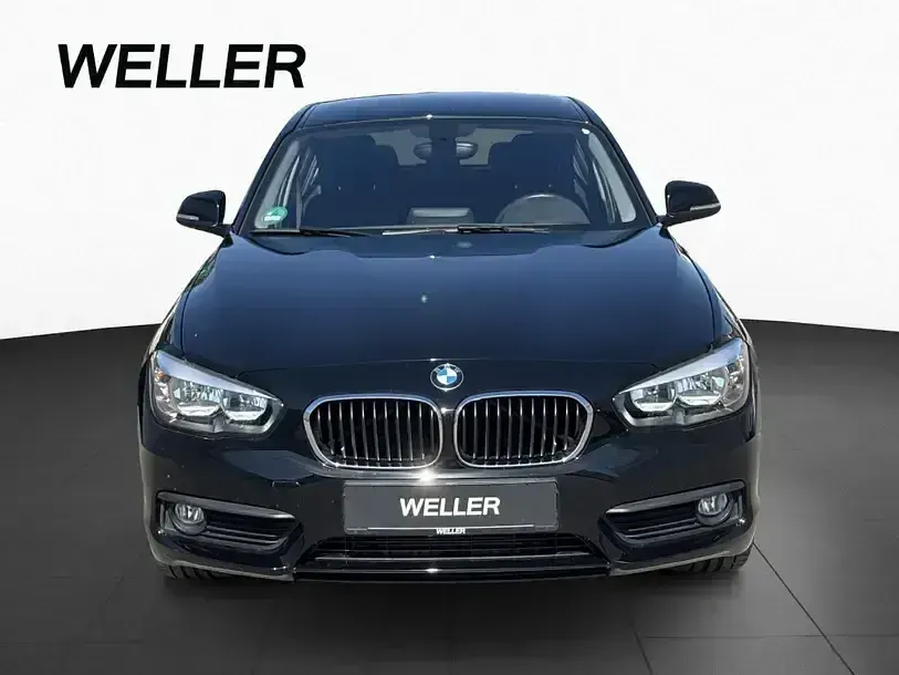 Gebraucht BMW 118 Advantage 136 PS (100 kW) 2017 Schwarz (schwarz) Kleinwagen