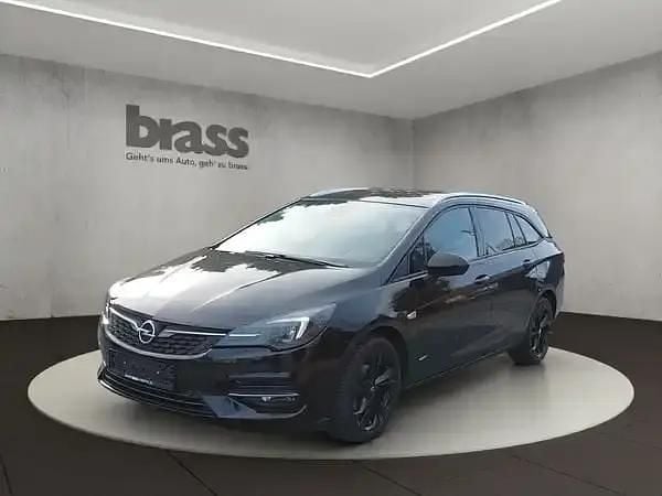 Gebraucht Opel Astra Design & Tech 145 PS (106 kW) 2022 Onyx schwarz (metallic) Kombi