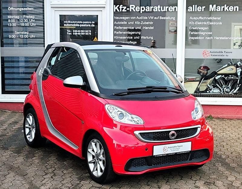 Gebraucht Smart ForTwo Cabrio 84 PS (61 kW) 2014 Rot Cabrio