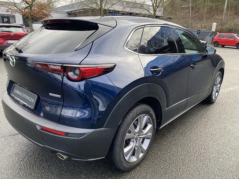 Gebraucht Mazda CX-30 Selection 122 PS (89 kW) 2021 Deep crystal blue SUV