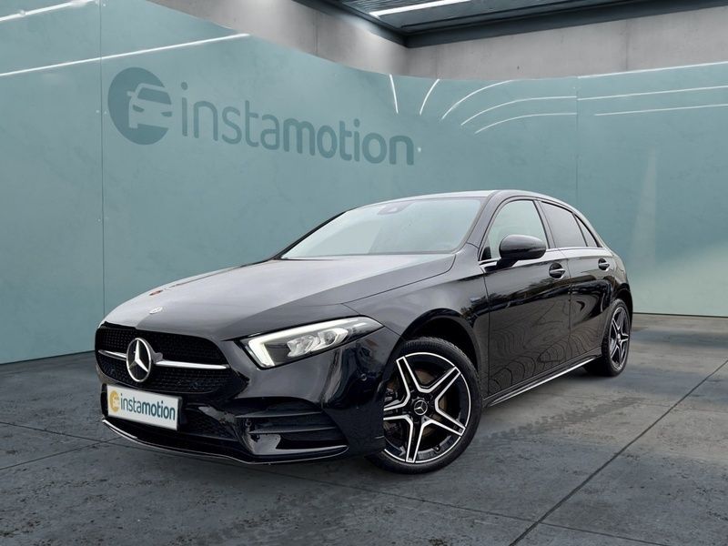 Schwarz Gebraucht 2020 Mercedes A250 AMG Limousine | 32.040 € (Teuer) - Bild 1/4