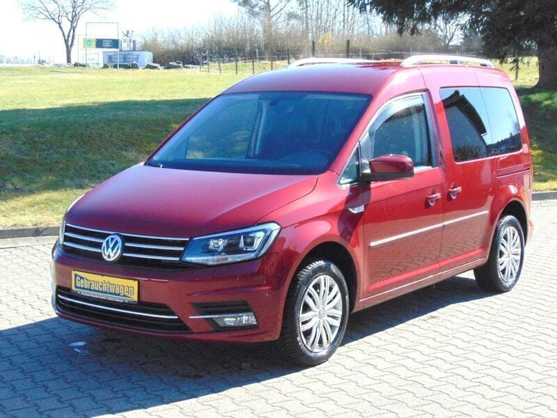 Fortanarot metallic Gebraucht 2018 VW Caddy Highline Van / Kleinbus | 17.990 € (Guter Preis) - Bild 1/4