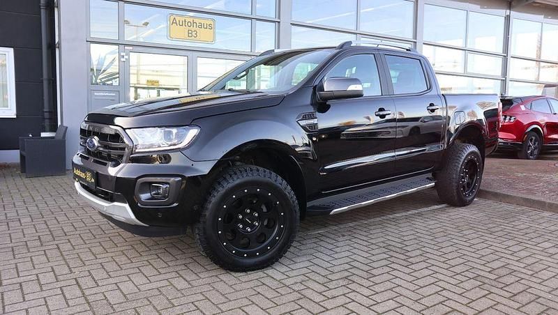 Schwarz Gebraucht 2020 Ford Ranger Wildtrack Abholung | 44.990 € - Bild 1/4