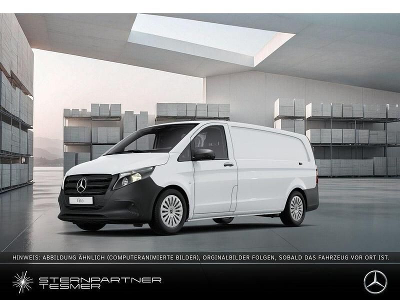 Weiß Gebraucht 2024 Mercedes Vito Van / Kleinbus | 37.366 € (Teuer) - Bild 1/3