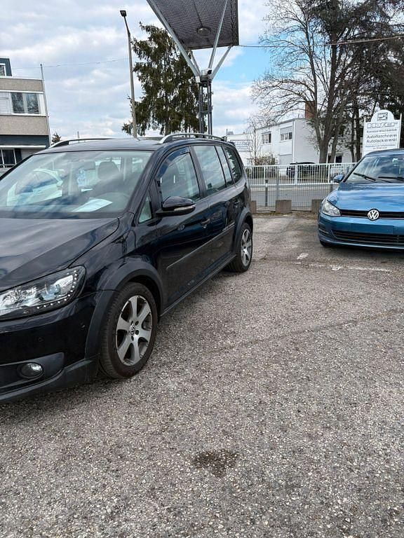 Gebraucht VW Touran Cross 170 PS (125 kW) 2012 Schwarz Van / Kleinbus