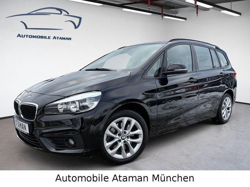 Gebraucht BMW 220 Gran Tourer Advantage 192 PS (141 kW) 2016 Schwarz Van / Kleinbus