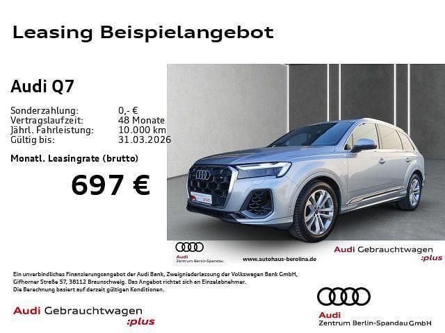 Gebraucht Audi Q7 S-Line 340 PS (250 kW) 2025 Silber SUV