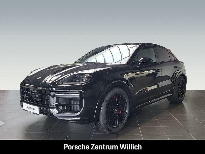 Chromitschwarzmetallic Neu 2025 Porsche Cayenne Turbo E-Hybrid Coupe Coupé | 199.099 € - Bild 1/4