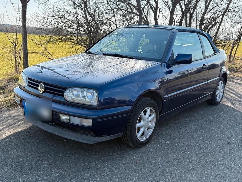 Gebraucht VW Golf Cabriolet 74 PS (54 kW) 1997 Blau Cabrio