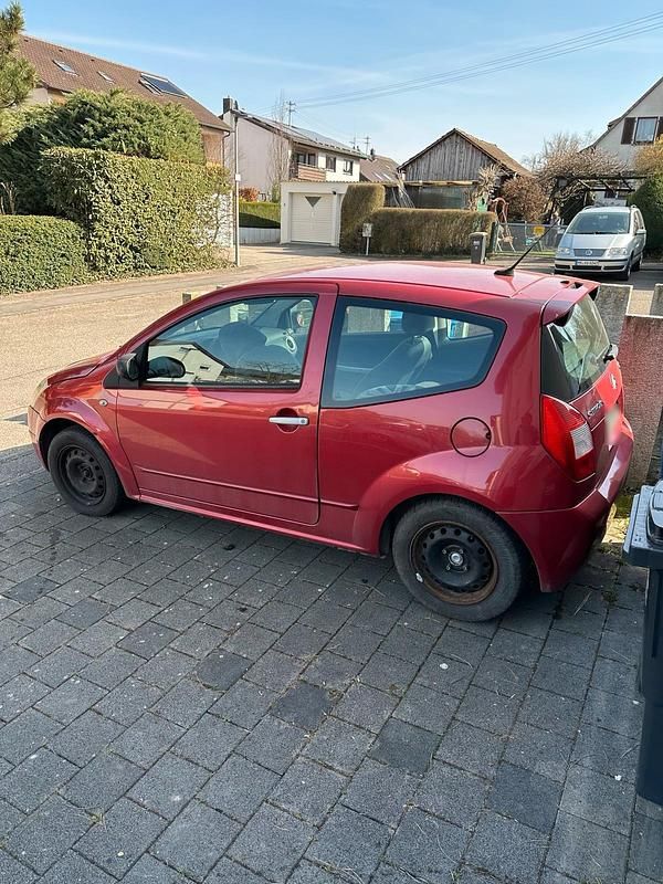 Gebraucht Citroën C2 73 PS (53 kW) 2006 Rot Kleinwagen